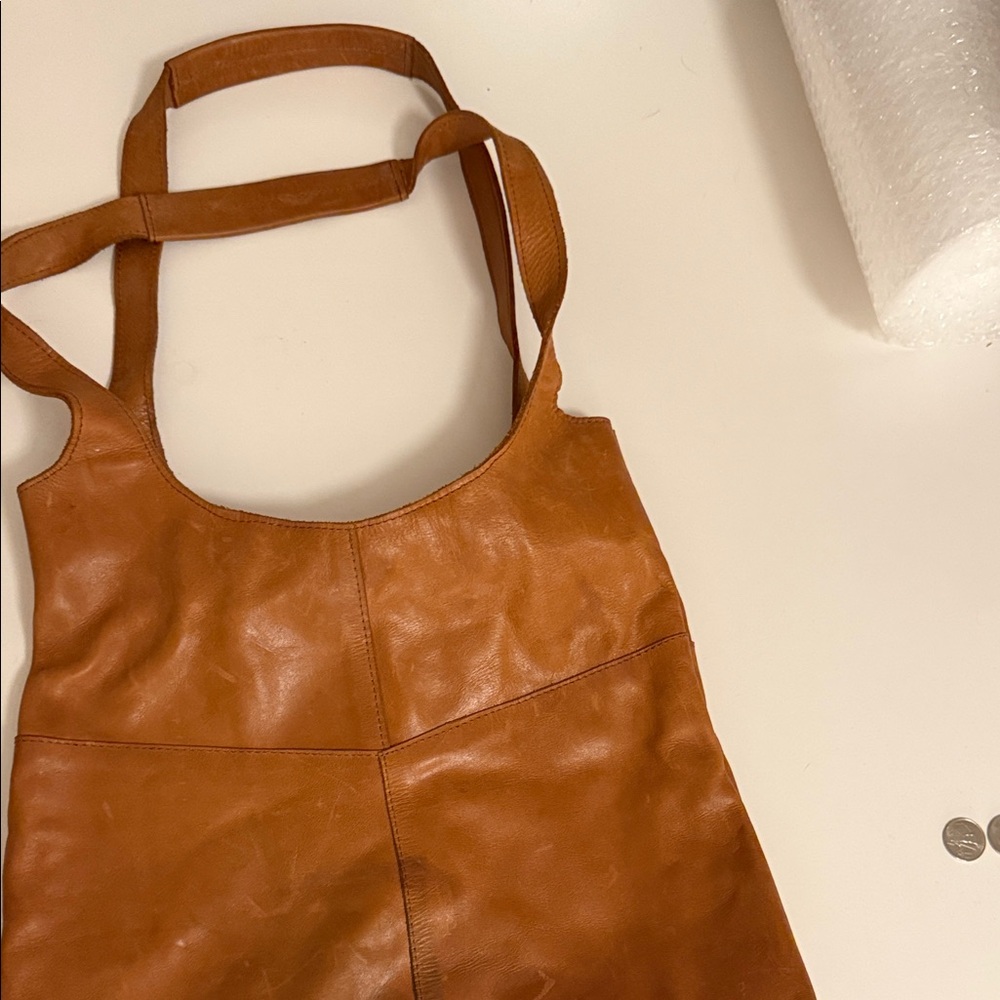 Magnolia Rich Brown Leather Tote